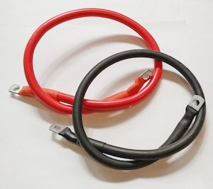 Cable Equipment: Battery Cable/Connector (2 Ă— 6AWG) - 52cm