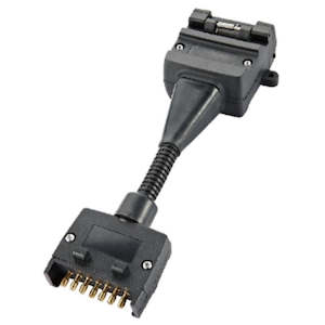 Cable Equipment: 7 Pin Male to 12 Pin Female Trailer Connector (PLUG02)