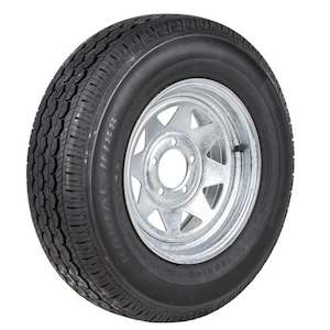 Best Seller Trailers: 14X6 GALV STEEL 10 5/114.3 GALVANISED Trye 19/ 60R14