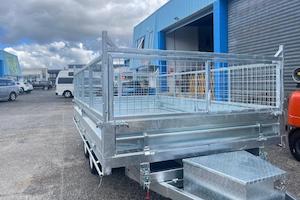 10x6 Flat Top Hydraulic Tipping Trailer 3500 KG (GVM)