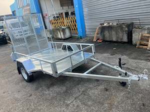 Products: 9X5 Single Axle  Ride On Trailer