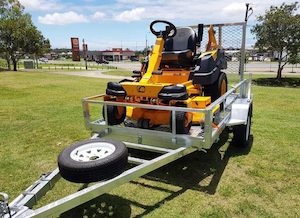 8X5 Single Axle  Ride On Trailer
