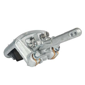 Trailer Parts: Mechanical Brake Caliper Galvanized with Brake Pads Mounting Bolts
