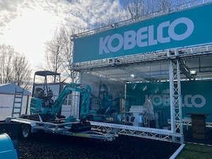 Best Seller Trailers: 8x5 Digger Trailer (2500kg) GVM with hydraulic brake