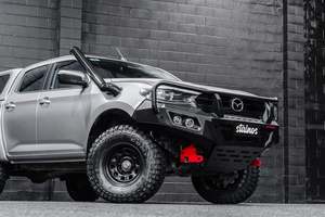 DEFENDER 4X4 Triple Loop Bull-Bar to suit 2021 – Presnt Mazda BT-50