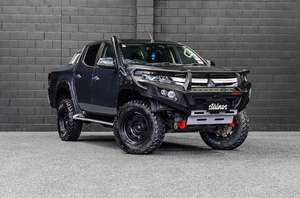 Frontpage: STAINOS Mitsubishi Triton 2019+ Short Entry Snorkel Kit