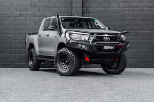 Frontpage: STAINOS Toyota N80 Hilux 2015+ Short Entry Snorkel Kit