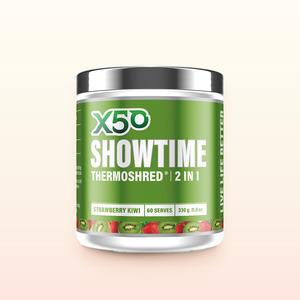 Preworkout Fatburners: Strawberry Kiwi X50 Showtime Thermoshred