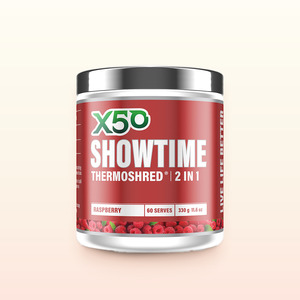 Preworkout Fatburners: Raspberry X50 Showtime Thermoshred