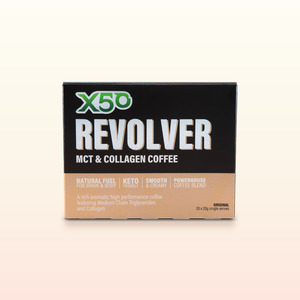 Original X50 Revolver MCT & Collagen Coffee (20 serve)