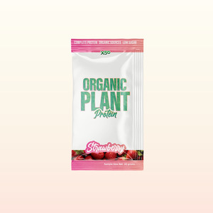 X50 ORGANIC PLANT PROTEIN SINGLE SERVE STRAWBERRY