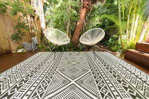 Best Selling: Outdoor Rug -  Lesotho Geometric Tribal
