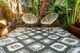 Outdoor Rug - Positano Grey And White