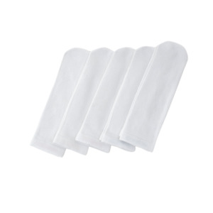 Seamless Feel Sensory Socks in White (Pack of 5)