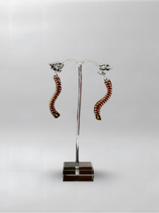 Xhuba Fusion Collection: Alligator Slender Earrings