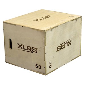 Plyo Boxes: XLR8 3 in 1 Wooden Plyo Box