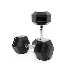 XLR8 Hex Rubber Dumbbell