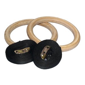 Gym Rings: XLR8 Gym Rings - Wooden