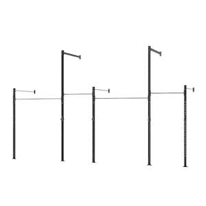 XLR8 High Low Wall Mounted 4 Bay Rig