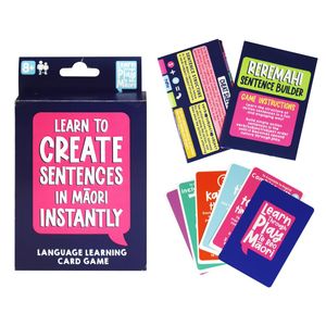 Te Reo Reremahi Action Sentence Card Game