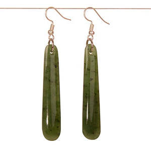 Pounamu Drop Earrings