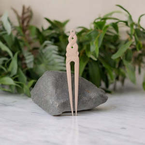 Bone Heru Comb: Bone Triple Twist Heru