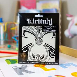 Temporary Tattoos: Māori Tattoo Facial