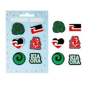 Soft Māori NZ Charms Set