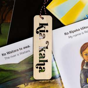 Books Bookmarks: Kia Kaha Bookmark