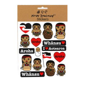 Māori Whanau Aroha Stickers
