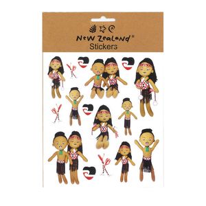 Māori Kapa Haka Dolls Stickers