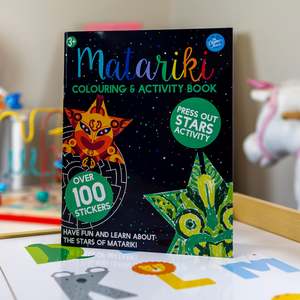Arts Crafts: Matariki Colouring & Activity Book