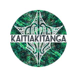 Iron On Patches: Kaitiakitanga Iron-On - Green