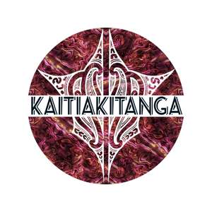 Iron On Patches: Kaitiakitanga Iron-On - Red