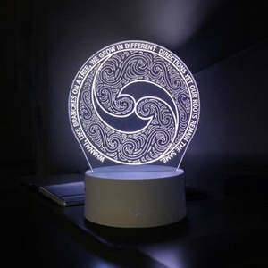 Night Lights: Spiral Whānau Night Light