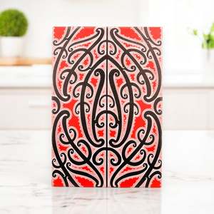 Canvas Prints: Red and Black Mangopare: Canvas Edition