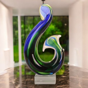 Glass Large Hook Ornament