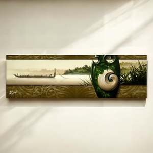 Glass Artwork: Mists at Dawn: Glass Print Edition