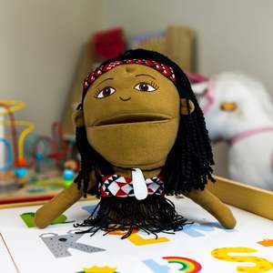 Last Chance: Māori Girl Hand Puppet