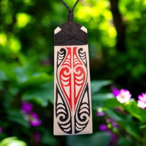 Medium Pendants Large Earrings Between 5cm 10cm Long: Large Warrior Toki Pendant