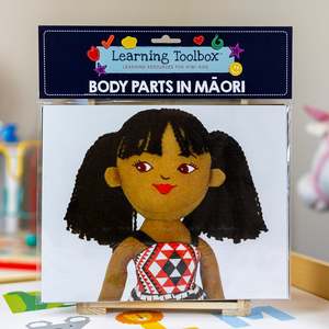 Maori Educational Resources: Magnetic NZ Māori Body Parts 34pcs