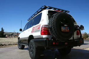 Products: 100 Series Land Cruiser 1400x2200mm Complete K9 Roof Rack Kit XpeditioNZ
