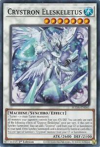 Yugioh Singles: Crystron Eleskeletus [SUDA-EN041] Common