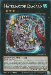 Yugioh Singles: Materiactor Exagard [SUDA-EN045] Super Rare