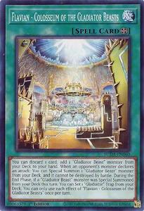 Yugioh Singles: Flavian - Colosseum of the Gladiator Beasts [SUDA-EN060] Common