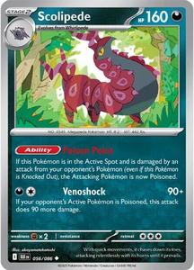 Pokemon: Scolipede (056/086) [Scarlet & Violet: Black Bolt]