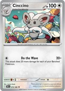Cinccino (076/086) [Scarlet & Violet: Black Bolt]