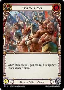 Flesh Blood: Escalate Order [SUP022] (Super Slam)  Rainbow Foil