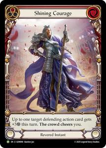 Flesh Blood: Shining Courage [GEM090] (GEM Pack 3)  Rainbow Foil