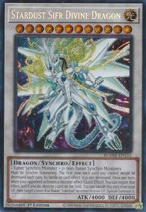 Yugioh Singles: Stardust Sifr Divine Dragon [BLMM-EN151] Secret Rare